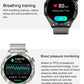 EX105 Smart Watch encoder wireless charging payment function - Silver_8
