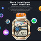 KR80 Bluetooth HD Heal Monitoring Smart Watch - Vinyl_3