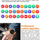 MT30 Smart Watch Ultra Long Range Waterproof - Silver-Brown Skin_5