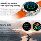 Smart Watch K52 Watches Men Wome Sports Fitness Modes Bluetooth Call Health Monitor 400mah 1.39Inch HD Smartwatch - Black_7