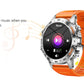 Smart Watch K52 Watches Men Wome Sports Fitness Modes Bluetooth Call Health Monitor 400mah 1.39Inch HD Smartwatch - Black_11