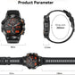 Smart Watch K52 Watches Men Wome Sports Fitness Modes Bluetooth Call Health Monitor 400mah 1.39Inch HD Smartwatch - Black_12